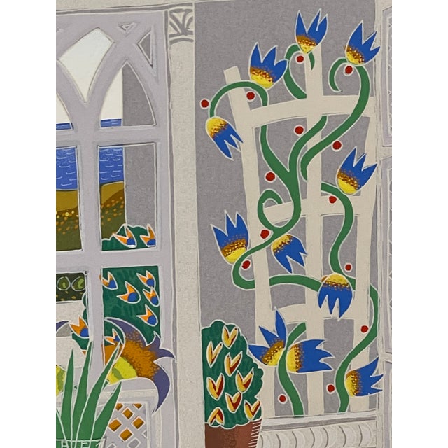 Army Green Late 20th Century Rare Thomas McKnight Serigraph on Canvas Limited Hard to Find - Numbered & Signed For Sale - Image 8 of 11