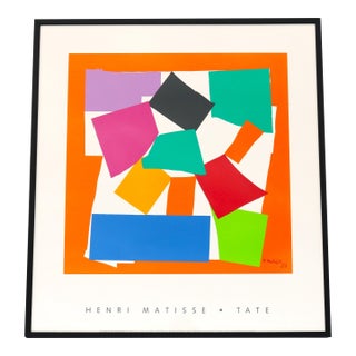 Henri Matisse the Snail (L'escargot) Abstract Screen Print Artwork, Tate Gallery For Sale