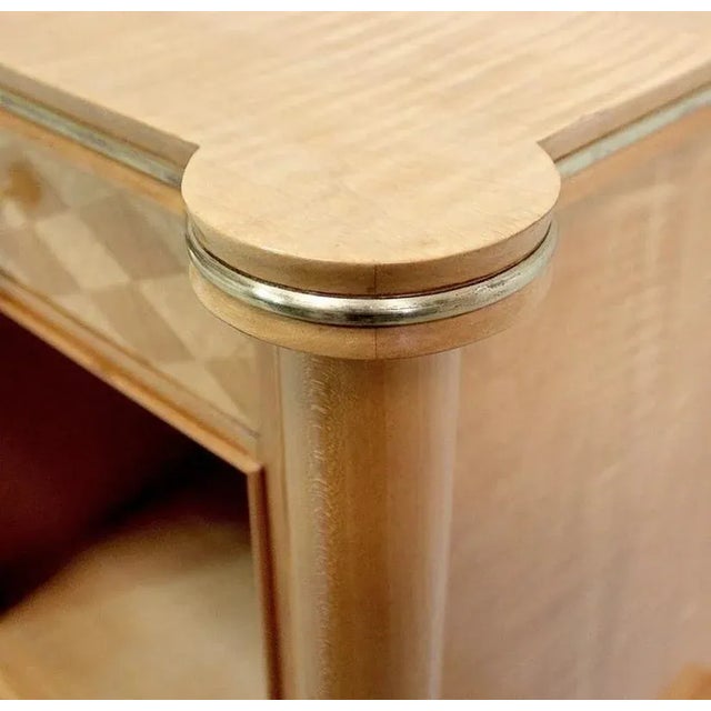 Petit Salon Furniture in Sycamore by Jules Leleu for Maison Leleu, 1950 For Sale - Image 13 of 18