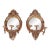 Pair of 19th Century Giltwood Mirrored Girandoles For Sale