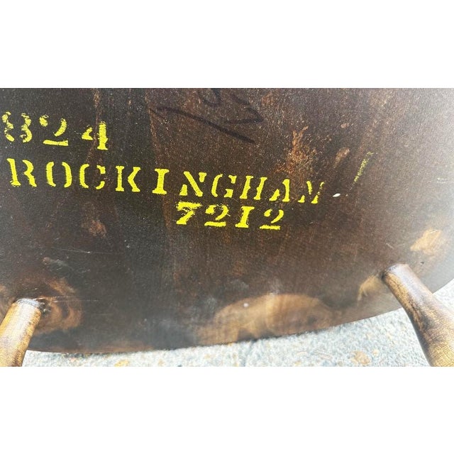 Temple Stuart Vintage Rockingham Hard Rock Maple Windsor Dining Chairs