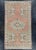 Salmon Turkish Mini Rug Oriental Hand Knotted Vintage Rug 1'9" x 3'2" #16895 For Sale - Image 8 of 8