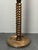 1950s Mid-Century Brutalist Art Deco Floor French Wood Turned Lamp in the Style of Charles Dudouyt, 1950s For Sale - Image 5 of 14