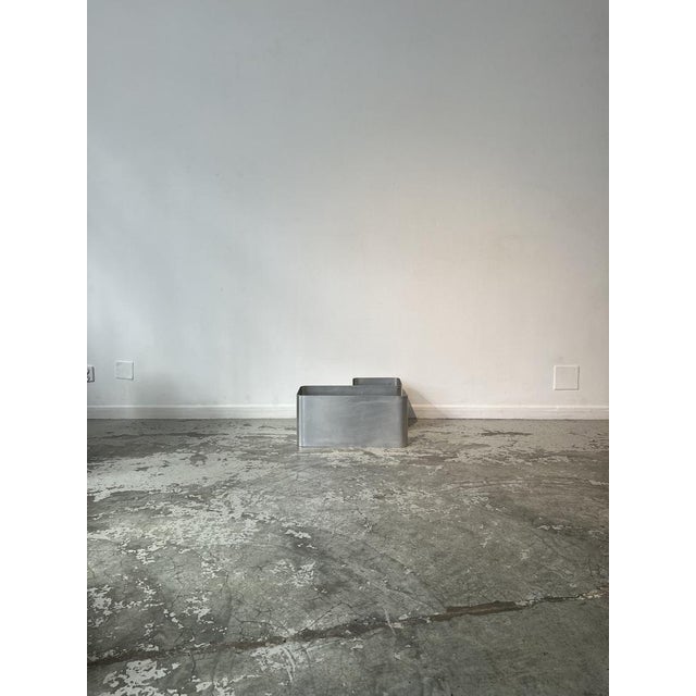 Zigzag Wall Shelves by Joëlle Ferlande & François Monnet for Kappa Uginox, 1970s, Set of 5 For Sale - Image 14 of 18