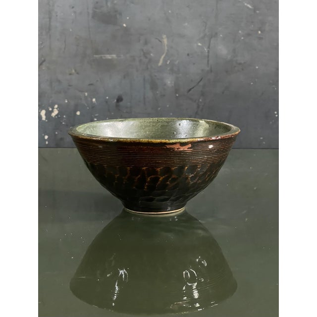 Mid 20th Century Mid 20th Century Studio Pottery Medium Bowl For Sale - Image 5 of 7