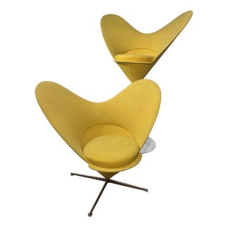 Heart Cone Chair by Verner Panton for Vitra, 1980s For Sale