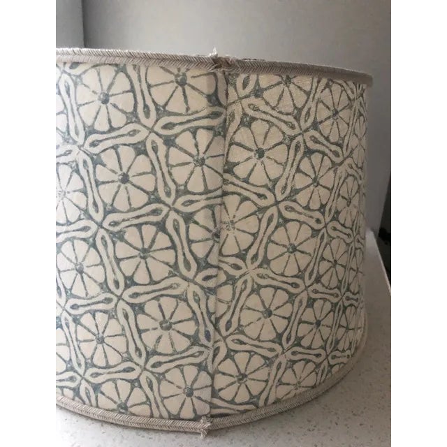 2010s Contemporary Elizabeth Eakins Print Lampshade For Sale - Image 5 of 6