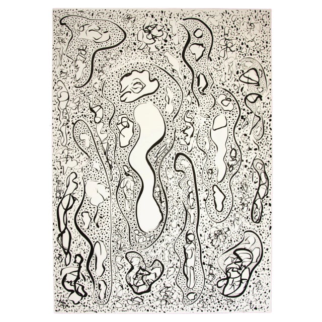 Dance - Original Drawing - 2017 2017 For Sale