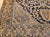 19th Century Farahan Sarouk Rug, Hand-Knotted Wool, Floral Medallion Pattern, Ivory & Navy, 5x6 For Sale - Image 17 of 18