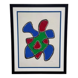 Circa 1968 Man Ray “Due Figure” Lithograph, Signed For Sale