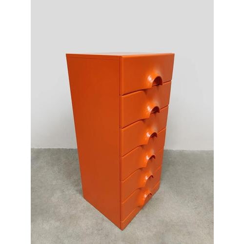 Vintage Space Age Quadro Chest of Drawers by Jurgen Lange for Schönbuch, 1970s For Sale - Image 6 of 7