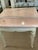 Marge Carson Custom Marge Carson Hollywood Regency End Table with Rare Pink Marble Top For Sale - Image 4 of 13