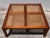 Beautiful vintage mid century modern wood fretwork cane and glass coffee table. Just gorgeous! Circa 1970s. Made in the...