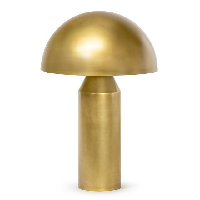 Apollo Table Lamp Small, Natural Brass For Sale In Detroit - Image 6 of 6