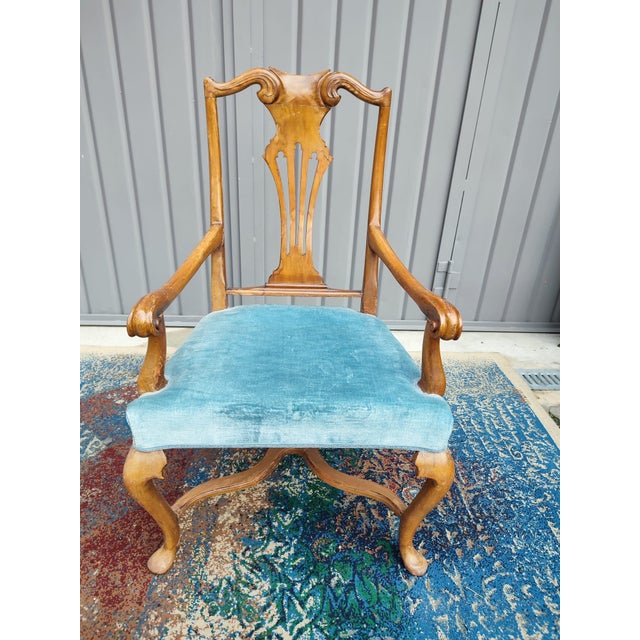 Baroque Armchair, 1940s For Sale - Image 9 of 18