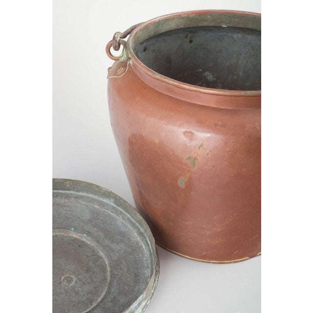 19th Century Danish Maternity Pail in Copper For Sale - Image 3 of 5