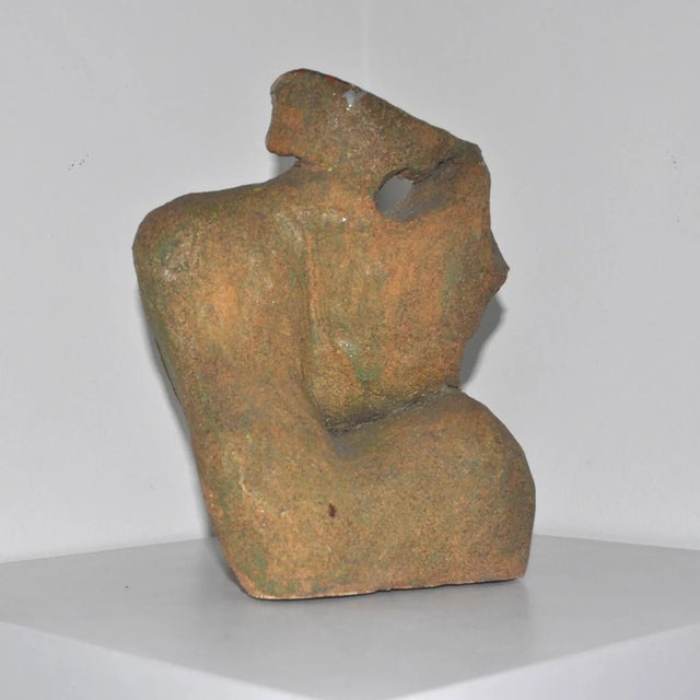 Mid 20th Century Mid 20th Century Studio Ceramic Abstract Figure Sculpture For Sale - Image 5 of 12