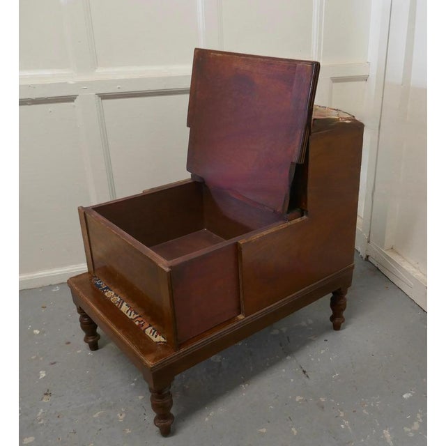 Early Victorian Library Steps on Turned Legs, 1850s For Sale - Image 6 of 11