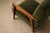 Olive 1960s Brazilian Modern Armchairs in Caviúna & Olive Mohair, Liceu de Artes e Ofícios For Sale - Image 8 of 18