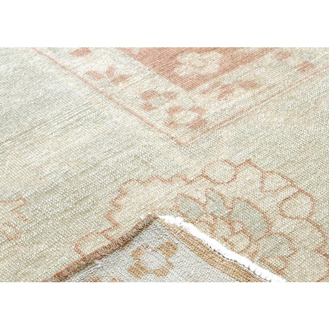 1960s Egyptian Sultanabad Rug For Sale - Image 4 of 6