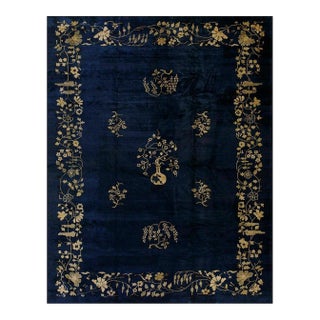 Early 20th Century Chinese Peking Carpet ( 9' x 11'6" - 275 x 350 ) For Sale