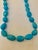 340 Carat Natural Sleeping Beauty Turquoise Necklace Single-Strand 14 Karat Gold For Sale - Image 16 of 18