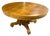 Antique Quarter Sawn Oak Round Dining Table 54" Diameter - Circa 1910. It pulls apart in the center to hold leaves. The...