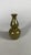 Qianlong period (1736 - 1795) Monochrome Gourd Vase, Green Porcelain "Tea Powder" For Sale - Image 4 of 6