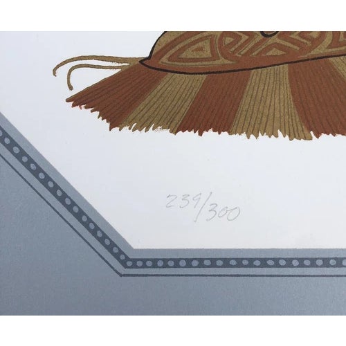 Art Deco Erte Original 1979 Kings Favorite Lithograph Signed Numbered 239/300 Art Deco For Sale - Image 3 of 12