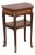 French Louis XV Marble Top Bronze Mounted Nightstand For Sale