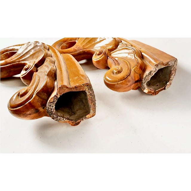 Antique Chinese or Thai Roof Tiles For Sale - Image 12 of 12