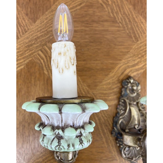 Vintage Wall Sconces, Set of 2 For Sale - Image 15 of 16