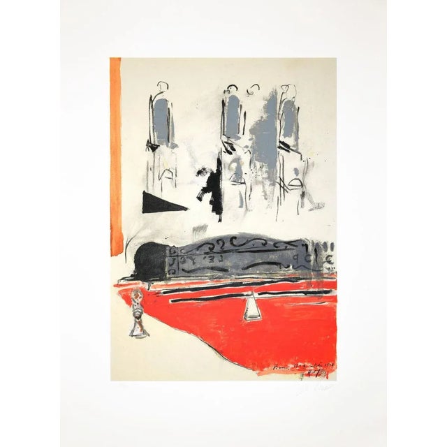 Bonjour Matisse - Original 5 Lithographs Portfolio by Piero Pizzi Cannella-2007 2007 For Sale - Image 10 of 13