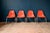 Vintage Chairs in Orange Fiberglass by Charles & Ray Eames for Herman Miller, 1960s, Set of 4 For Sale - Image 18 of 18