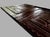 Black Large 20th Century North African Hand-Tooled Foldable Leather Writing Desk Pad Blotter, 1950s For Sale - Image 8 of 14