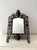 Antique Gilded Cast Iron Cherub and Lion Heads, Victorian French Style Ornate Vanity Table Mirror From Late 19th Century For Sale - Image 9 of 12