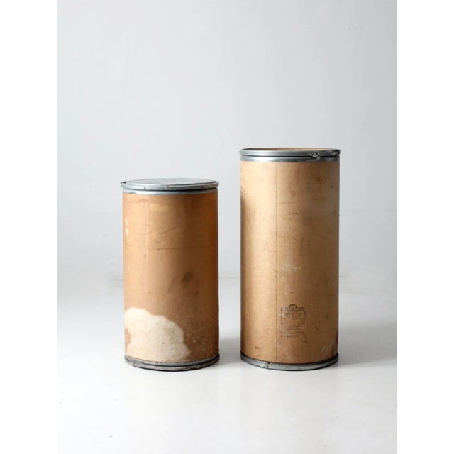 Farmhouse Vintage Industrial Farm Barrels - a Pair For Sale - Image 3 of 10
