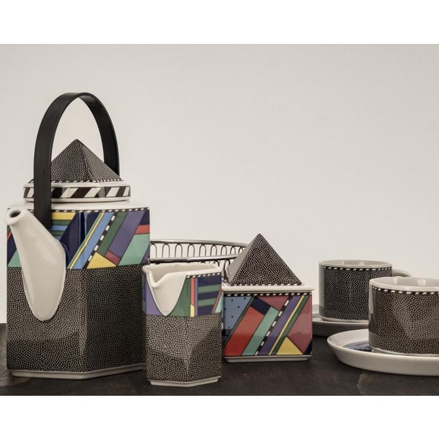 Wood Tête-à-Tête Breakfast Set from Rosenthal, 1990, Set of 11 For Sale - Image 7 of 15