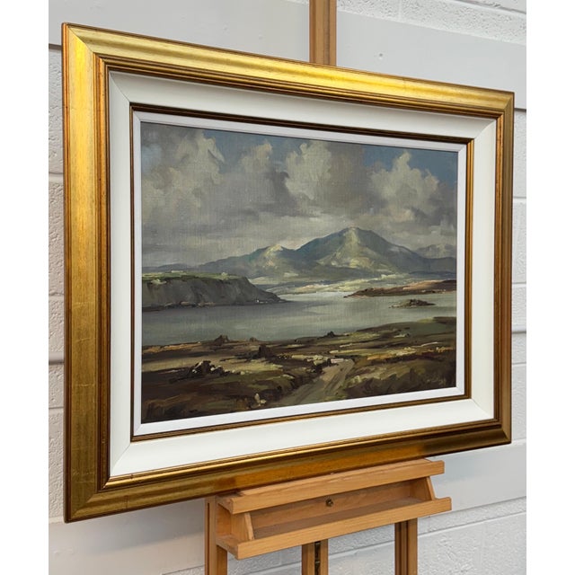 West Coast of Ireland with Rugged Mountain Landscape beside the Atlantic Ocean 1985 Circa For Sale - Image 9 of 16