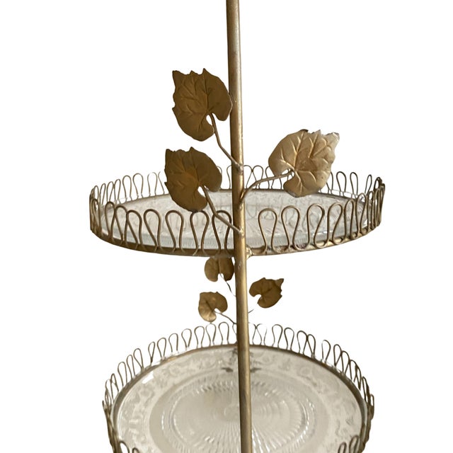 Regency Gilt Iron Cake Stand, 1950s For Sale - Image 6 of 10