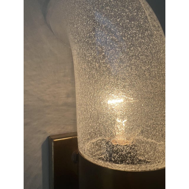 Designer aldo nason italy 1970s h 30cm w 9cm d 15cm a striking set of vintage italian wall sconces attributed to aldo...