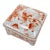 Vintage Asian Motif Porcelain Lidded Box For Sale