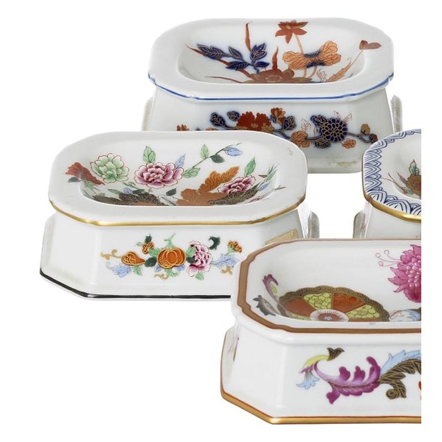 Porcelain Salt Shakers from Vista Alegre, Set of 6 For Sale - Image 3 of 8