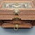 Tramp Art Handcrafted Wood Box For Sale - Image 3 of 9