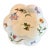 Limoge Small Melon Bowl, “Mon Jardin” by Ceralene Raynaud Botanical Depicting Insects. For Sale