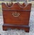 Vintage Georgian Style Chippendale Mahogany Cellerette Decanter Box For Sale - Image 9 of 12