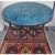 Moroccan 40" Petrol Blue Mosaic Coffee Table For Sale In Orlando - Image 6 of 7