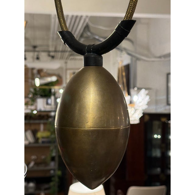 Barry Dixon for Arteriors Egg Drop Mini Pendant For Sale In San Francisco - Image 6 of 13