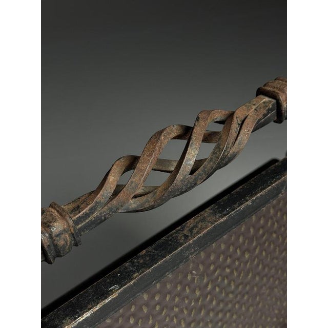 French Serving Trolley in Metal For Sale - Image 3 of 15