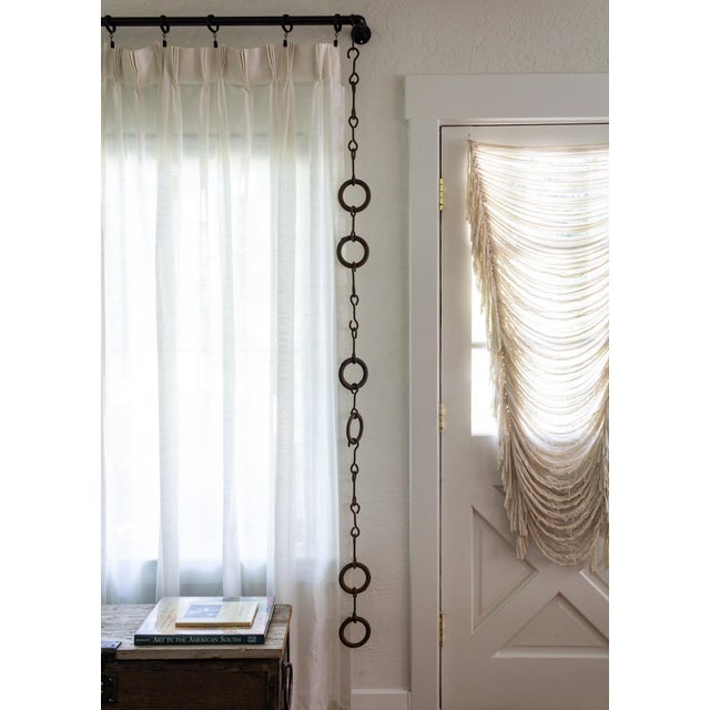 Rustic 19th Century Sculptural Farmers Chains Set of Six For Sale - Image 6 of 10